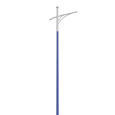 TXSOLAR Serviceable octagonal galvanized steel lighting poles for solar led street light poles