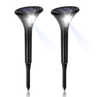 outdoor lighting garden solar lights with Li-Ion battery garden spot lights